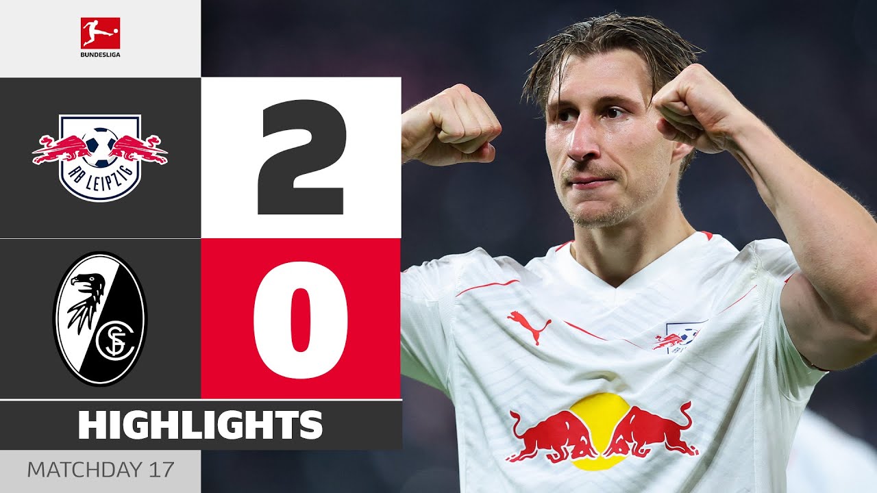 Closing In On The Top! | RB LEIPZIG - SC FREIBURG | Highlights | Matchday 17 – Bundesliga 2025/26