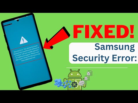 (100% Working) Fix Samsung Security Error This Phone Has Been Flashed | Android Data Recovery