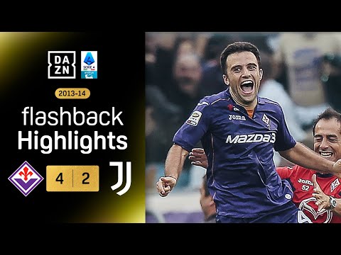 La partita di PEPITO ROSSI: Fiorentina-Juventus 4-2 | Serie A 2013-14 | DAZN Highlights
