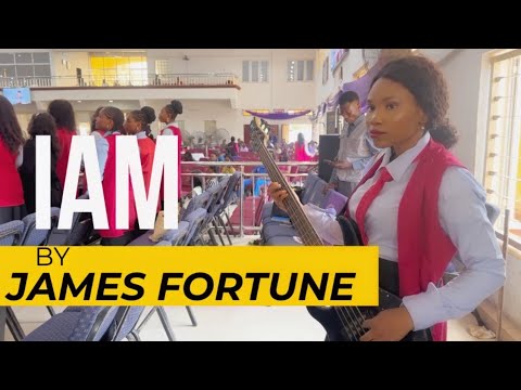 James Fortune "I am" bass cover by tchibazz |living faith church #worshipmusic #bassmusic