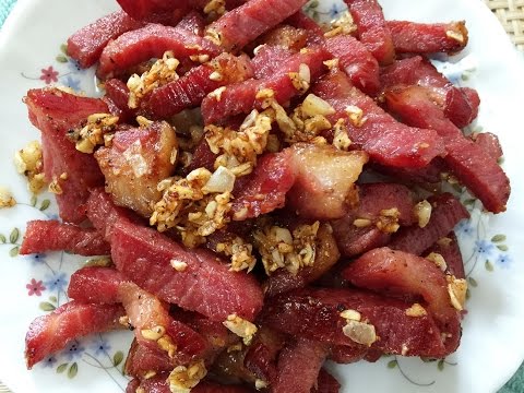 Easy Smoked Pork with Garlic Recipe