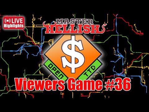 20 Tycoons 4 Companies 1 World - Challenge for Real Rails - OpenTTD Highlights Viewers Game E36