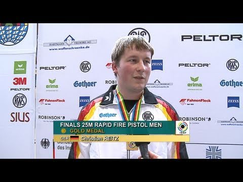 25m Rapid Fire Pistol Men Interview - World Cup Series 2011, Rifle & Pistol Stage 6, Munich (GER)
