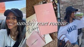 SUNDAY RESET ROUTINE: GROCERY HAULS, JOURNALING,CLEANING,EVERYTHING SHOWER