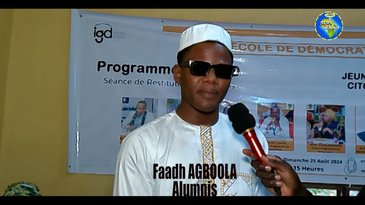 ECOLE DE DEMOCRATIE: HUIT ALUMNIS RESTITUENT LEUR ACQUIS A PARAKOU