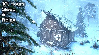 FEROCIOUS MAINE WINTER with EPIC SNOWSTORM and POWERFUL BLIZZARD SOUNDS for Sleep Aid 2025 #snow