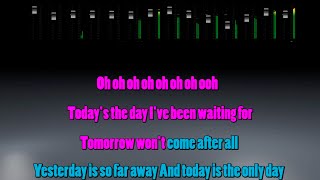 Pink - Today&#39;s The Day ( Karaoke/Instrumental )