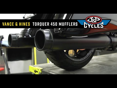 Vance & Hines Torquer 450 Mufflers Overview : Sound Test