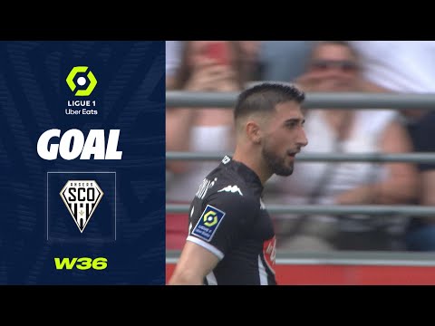 Goal Halid SABANOVIC (46' - SCO) STADE DE REIMS - ANGERS SCO (2-2) 22/23