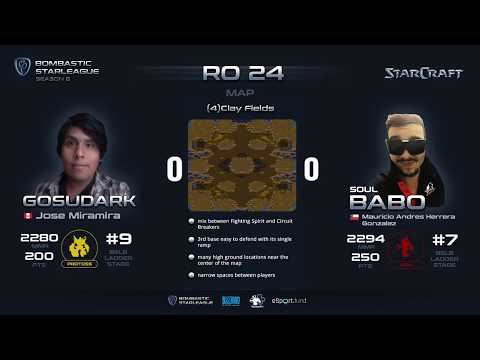 BSL8 RO24 - Group C - Gosudark [P] vs Babo [Z] - bo3