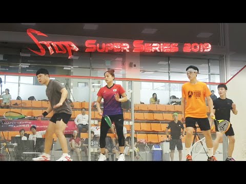 [매치업스쿼시] 엄화영-박상현 vs 이강인-채희철(S-Top Super Series 2019)