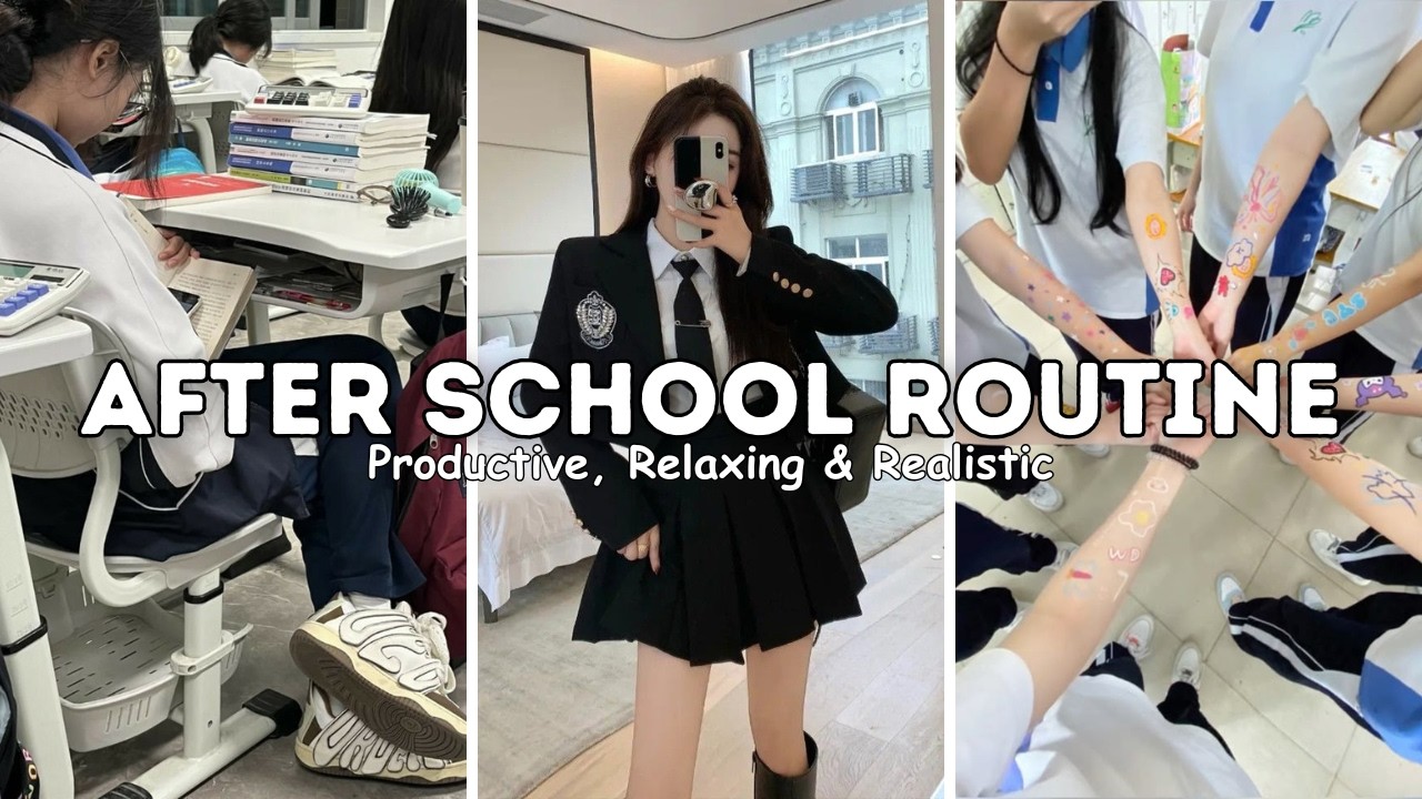 Realistic After School Routine for Teens🏫