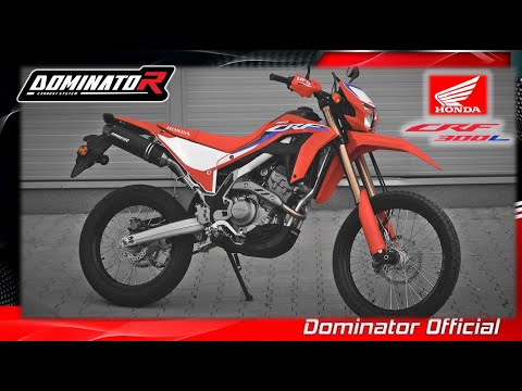 Honda CRF 300L | Dominator Exhaust Sound | DYNO Test