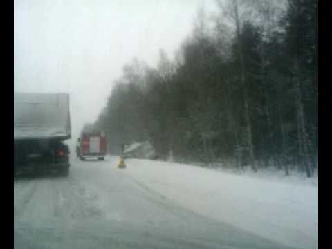 Wypadek na 555 km S8 (Ostrów Maz. - Zambrów)