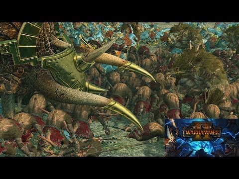 Glockengeläut - Echsenmenschen vs. Skaven - Total War Warhammer 2 - Online Battle (86)