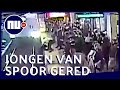 Man sleurt jongen perron op voordat trein hem grijpt in VS | NU.nl