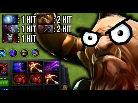 STRONGEST HERO EVER..!! 2x Daedalus 2x Heart 1 Hit Kill Centaur by Goodwin 7.21d | Dota 2