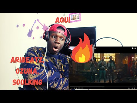 AriBeatz , Ozuna, Soolking - Aqui Official Video Reaction!!