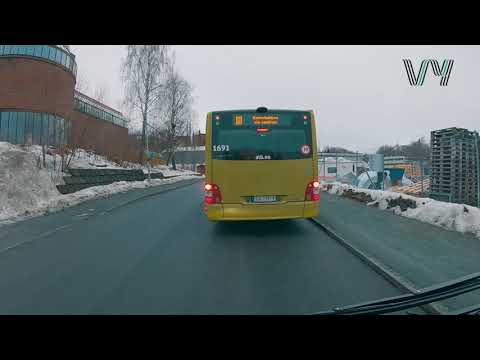 Linje 10 Sæterbakken - Strindheim - Sentrum - Ratesvingen