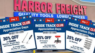  Harbor Freight ITC DEALS  30% off Quinn Tools!