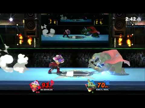 SSBU:  Mii Brawler (2322) vs King K. Rool (Tourney)