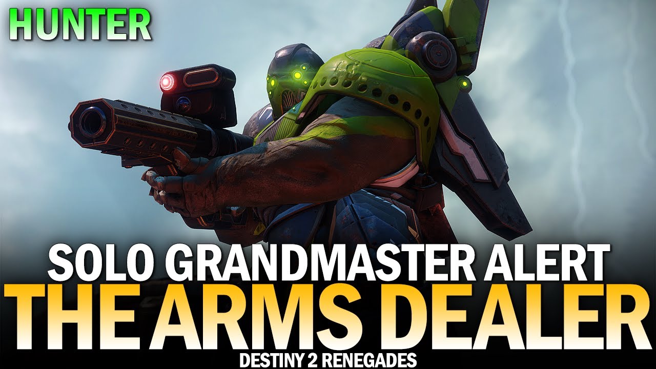 Solo Flawless GM Alert The Arms Dealer (Hunter) [Destiny 2 Renegades]