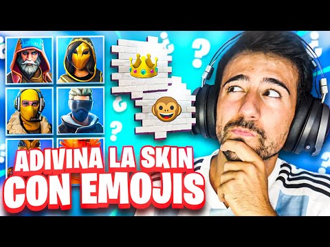 ADIVINA LA SKIN DE FORTNITE POR EMOJIS *CHALLENGE* - ElChurches