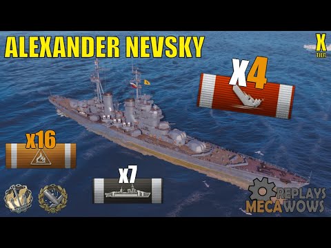 Alexander Nevsky - Ranked Carry | World of Warships Gameplay