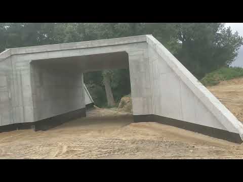 Projektowany wiadukt WD 1 km 4+483,25