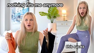 GETTING RID OF WORKOUT CLOTHES THAT NO LONGER SERVE ME *goodbye bad energy*