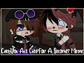 Can You Act Cute For A Second Meme Noah X Michael Present AU Gacha Club