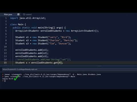 How To Use Arraylist In Java Java Oop Course Lesson 10