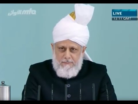 Freitagsansprache 25 November 2011 - Islam und Sklaverei - Islam Ahmadiyya