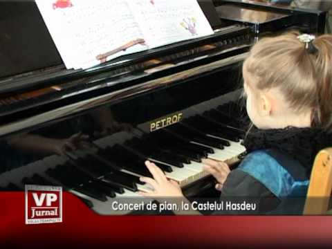Concert de pian, la Castelul Hasdeu