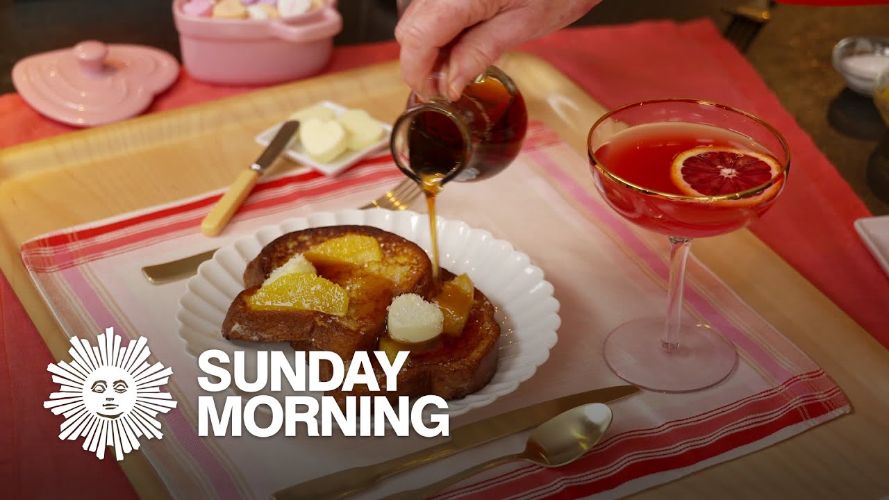 Martha Stewart's Valentine's Day brunch