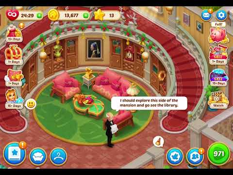 MatchingtonMansion 970 level Gameplay Story