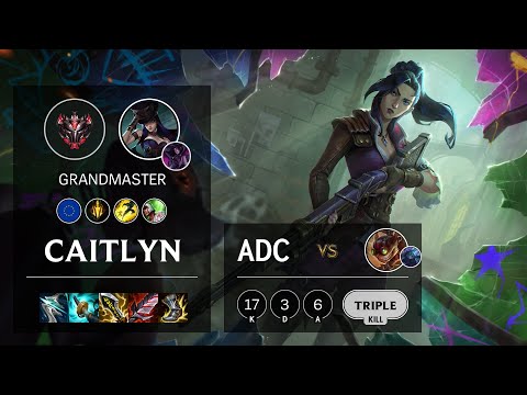 Caitlyn ADC vs Ziggs - EUW Grandmaster Patch 11.23