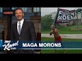 Shirtless Trumpers Fight Hurricane, Marjorie Taylor Greene Getting Divorced & a Jon Stewart Surprise