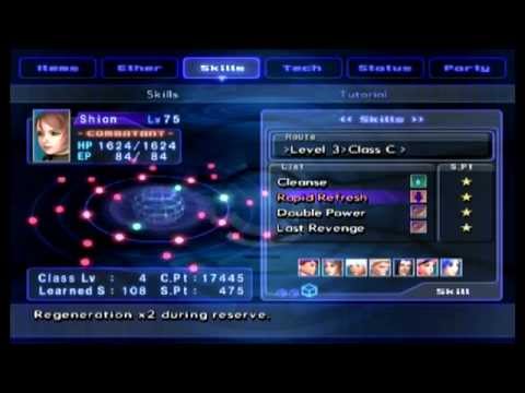 Let's Play Xenosaga II Bonus Part 29 - Skill Review, Part 2