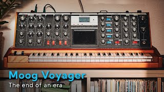 Video thumbnail for The End of an Era | Moog Voyager by Phable