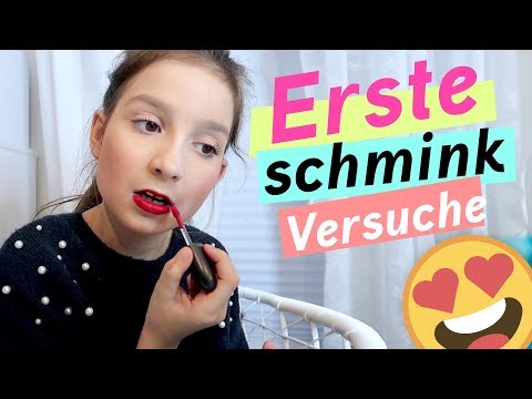 Das erste mal alleine richtig schminken  / kinder_sein / frau_sein