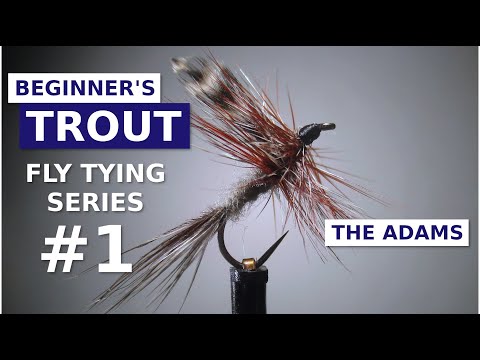 Fly Tying for Beginners - The Adams Dry Fly