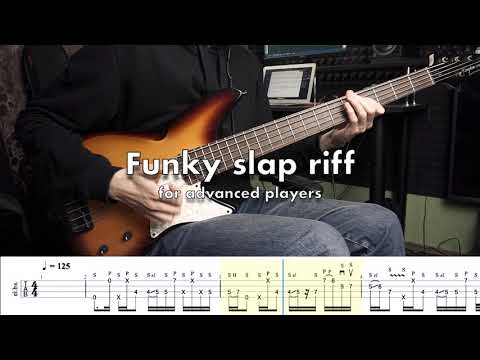 ADVANCED | Funky slap BASS LESSON