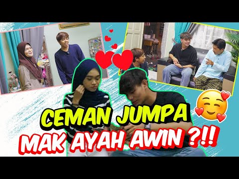 CEMAN JUMPA MAK AYAH AWIN ?!! - KAMI HOUSE TOUR RUMAH AWIN !