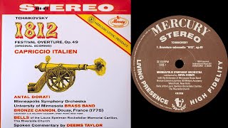 Download lagu Tchaikovsky - 1812 Overture (Dorati) (vinyl: Ortofon Xpression, Graham Slee, CTC 301) mp3