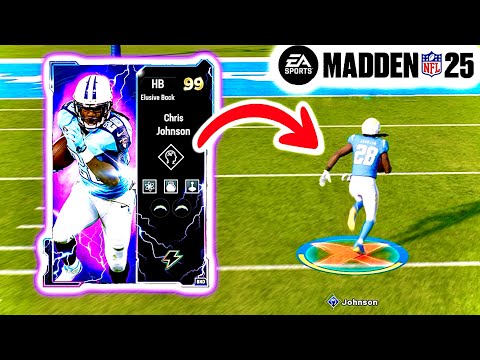 99 Chris Johnson is TOO FAST! Madden 25 No Money Spent