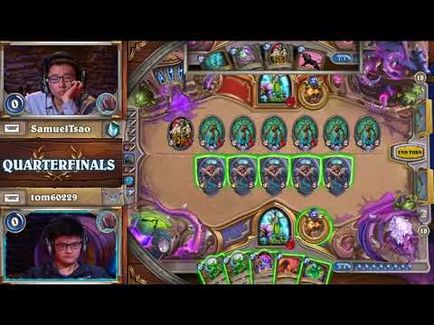 [Hearthstone]SamuelTsao vs. Tom60229 - Quarterfinals - 2017 HCT World Championship