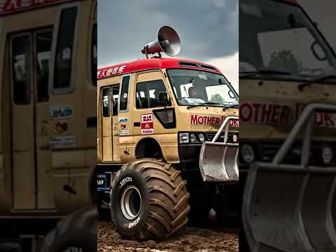 This 1400hp 1993 Toyota Coaster 4x4 by RMB in Hong Kong Needs to Be Studied: Illegal Car Enthusiast