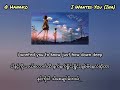 I Wanted You Ina Mm Sub