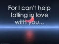 Andrea Bocelli - Can't help falling in love 